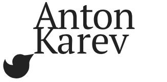 Anton Karev Bird Logotype